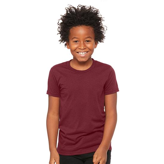 B3413Y - BELLA+CANVAS YOUTH TRI-BLEND CREW