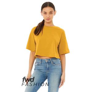 B6482 Bella+Canvas FWD Fashion Womens Jersey Cropped Tee