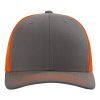 Variation picture for CHARCOAL FRONT AND BILL/ORANGE MESH BACK