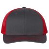 Variation picture for CHARCOAL FRONT AND BILL/RED MESH BACK