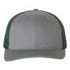 Variation picture for HEATHER GREY FRONT AND BILL/DARK GREEN MESH BACK